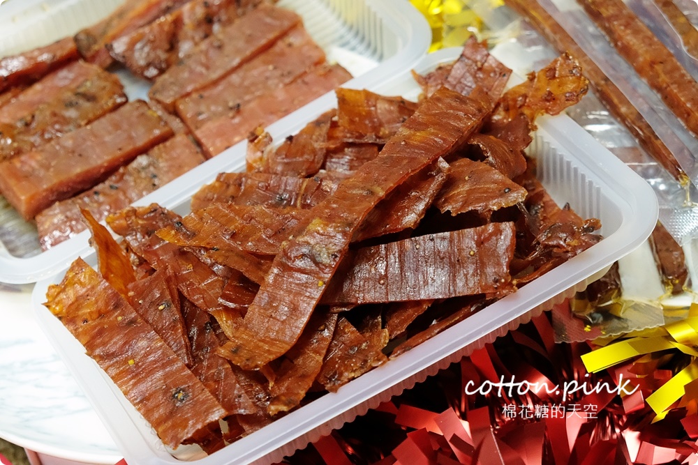 台中肉乾老店肉乾厚度超過1cm！台中伴手禮好選擇～隆冬肉乾隱藏版魚丸真材實料喔