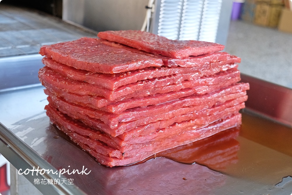 台中肉乾老店肉乾厚度超過1cm！台中伴手禮好選擇～隆冬肉乾隱藏版魚丸真材實料喔
