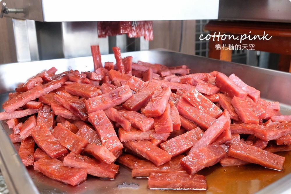 台中肉乾老店肉乾厚度超過1cm！台中伴手禮好選擇～隆冬肉乾隱藏版魚丸真材實料喔