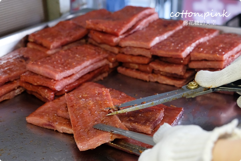 台中肉乾老店肉乾厚度超過1cm！台中伴手禮好選擇～隆冬肉乾隱藏版魚丸真材實料喔