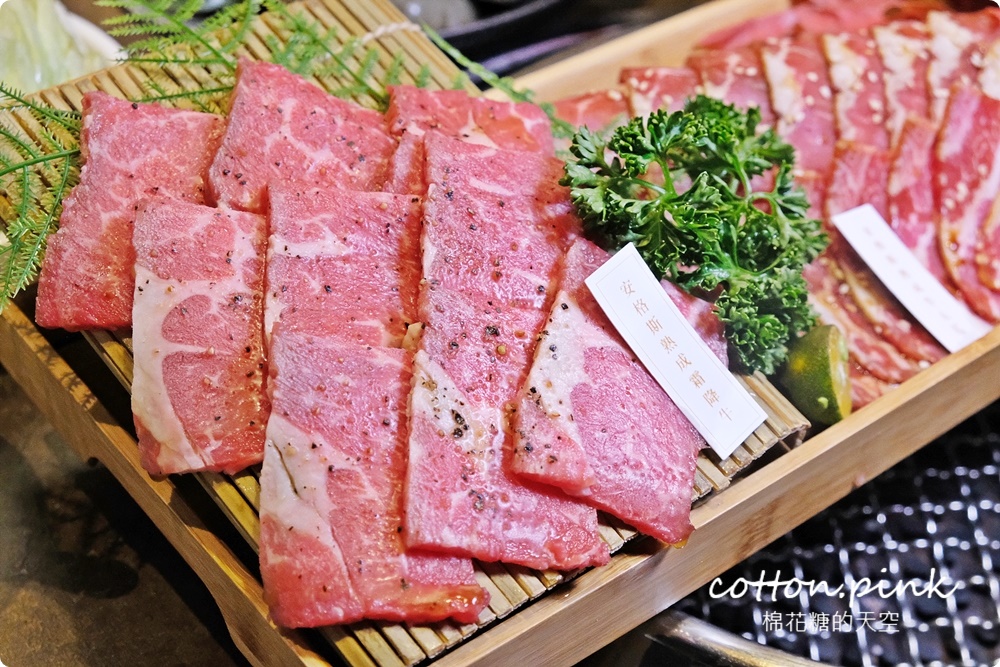 台中約會餐廳推這家！龍門燒肉雙人套餐五種肉肉超澎派～粉絲再送海鮮煎餅唐揚炸雞二選一