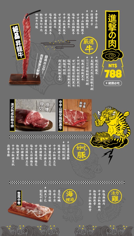 台中燒肉吃到飽多一家！王品最新品牌-肉次方開幕日期公布～完整菜單搶先看