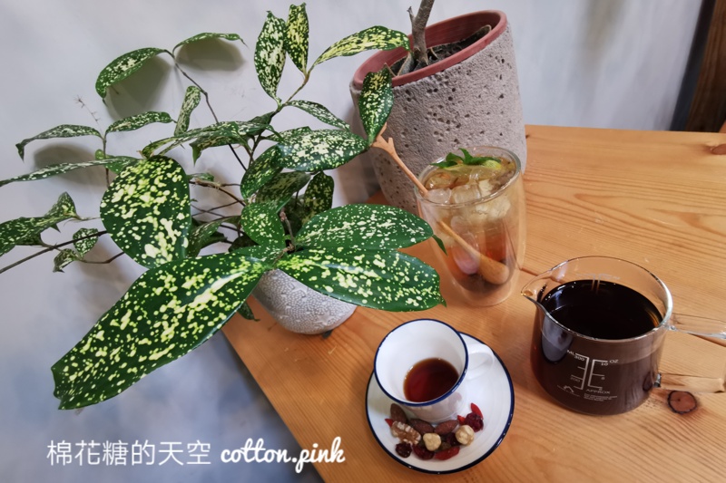 台中新社隱藏咖啡廳-右之界森林系咖啡被滿滿植物包圍，沒有地標不好找～