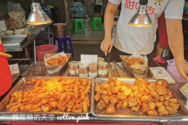 台中北屯大坑必吃香酥杏鮑菇-甜Q坊一週只開三天，登山步道週邊排隊美食