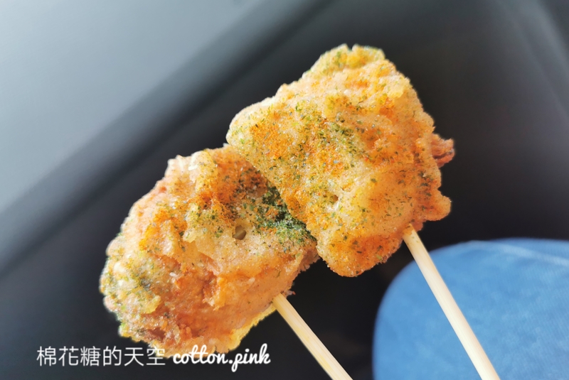 台中北屯大坑必吃香酥杏鮑菇-甜Q坊一週只開三天，登山步道週邊排隊美食