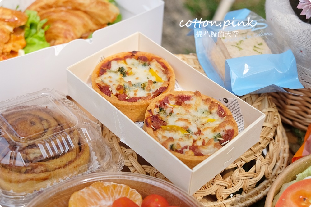 台中野餐外帶免自備提案～開胃菜到甜點完整野餐食物組合就在O.S.義式冰淇淋手作烘焙