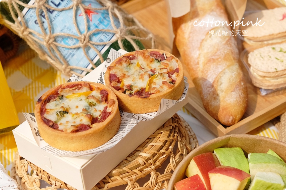 台中野餐外帶免自備提案～開胃菜到甜點完整野餐食物組合就在O.S.義式冰淇淋手作烘焙