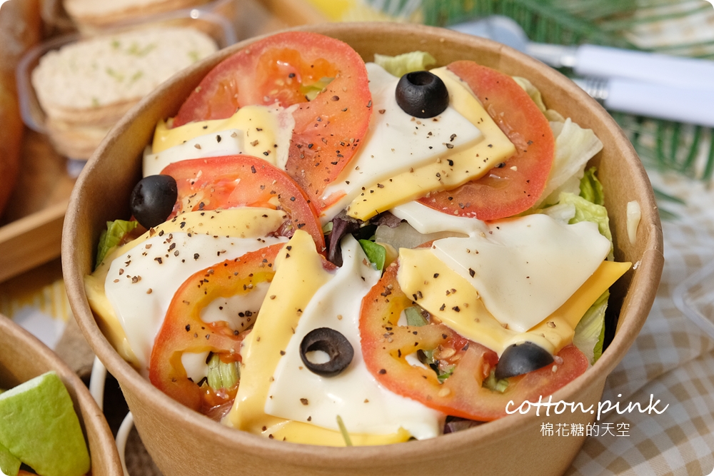 台中野餐外帶免自備提案～開胃菜到甜點完整野餐食物組合就在O.S.義式冰淇淋手作烘焙