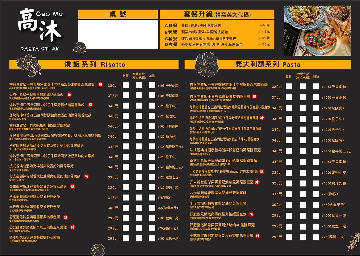 台中義大利麵推薦|高沐義大利麵