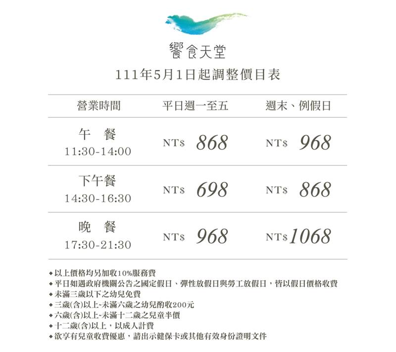 台中吃到飽饗食天堂