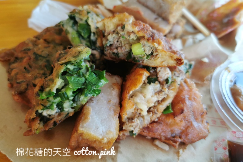 台中清水在地人推薦清水燒炸粿！海線獨有早餐～蚵仔超大顆