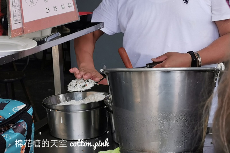 台中清水在地人推薦清水燒炸粿！海線獨有早餐～蚵仔超大顆