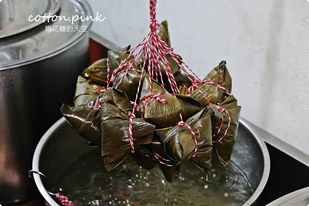 台中少見肉粽燉湯專賣店！肉粽燉湯食府超大顆肉粽好料滿滿～