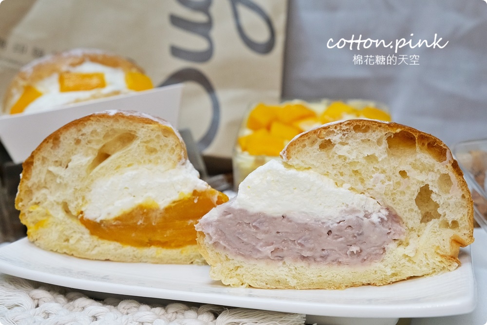 台中生乳包這裡口味最多-糖印麵包
