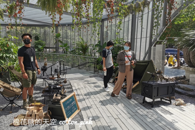 最後一天！我出去一下～城市裡露營去！草悟廣場風格露營市集