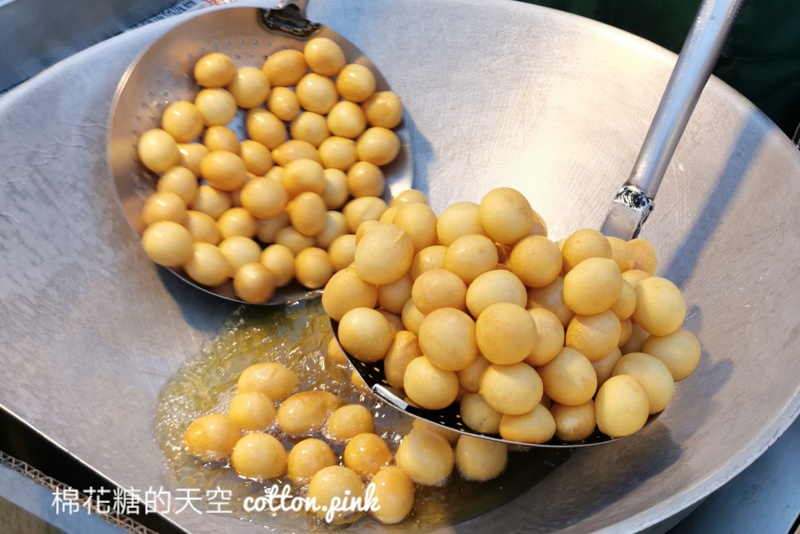 台中四張犁夜市必吃金牌地瓜球-想吃記得提早來拿號碼牌