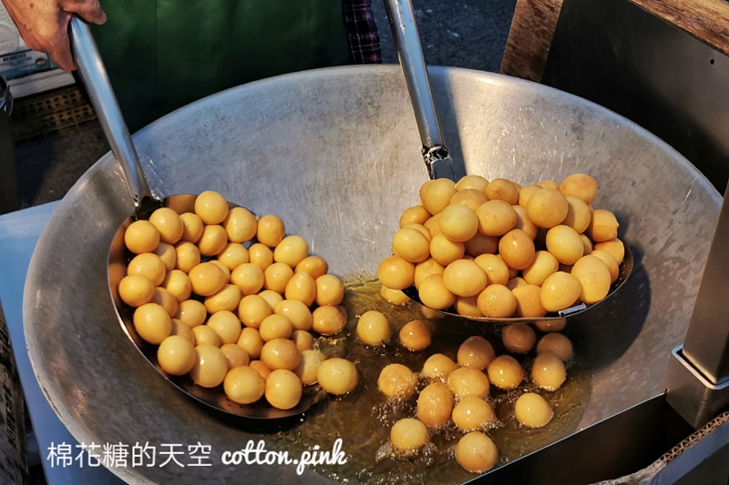 台中四張犁夜市必吃金牌地瓜球-想吃記得提早來拿號碼牌