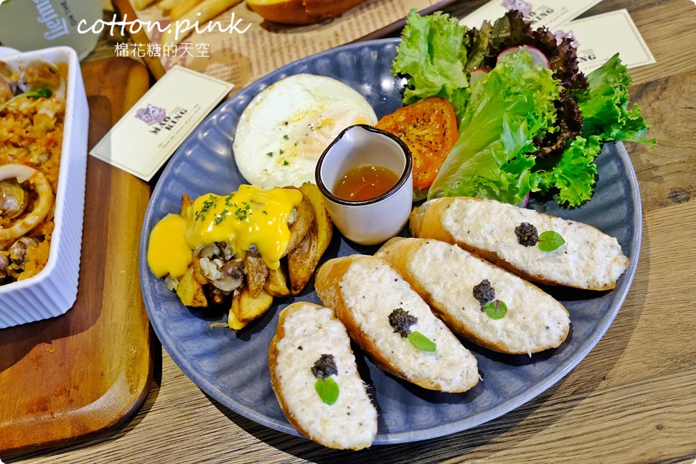 台中北屯早午餐|貓王經典美式餐廳