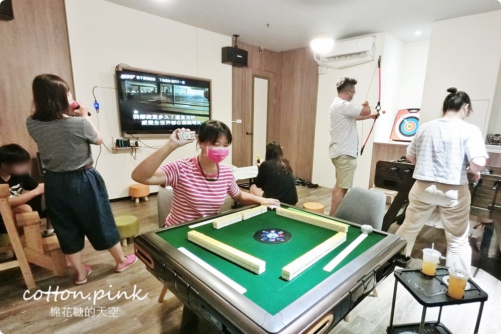 台中KTV、桌遊一次包辦！還有SWITCH、麻將來對戰～HAPPY MODE二店空間更大