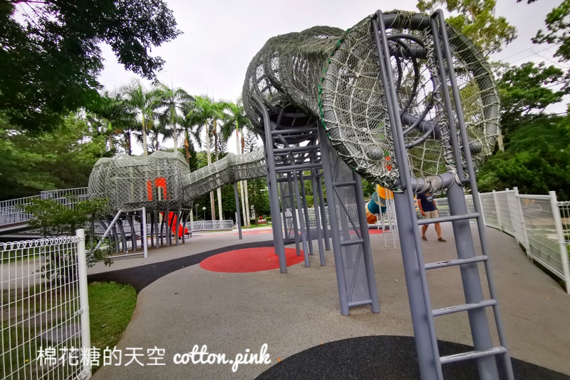 台中放電公園推薦-豐原中正公園不只大型溜滑梯還有跑酷樂園