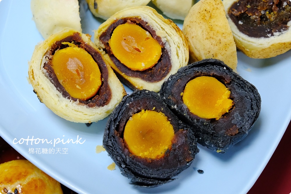 暗黑蛋黃酥創始者！台中糖印麵包最新梅子酥、干貝3Q餅太好吃啦
