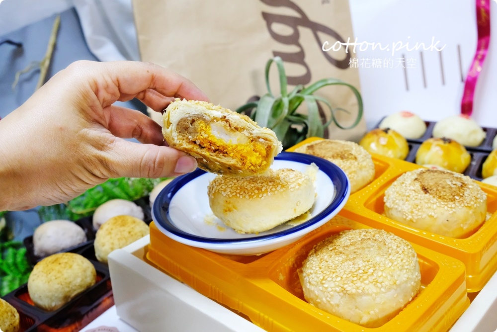 暗黑蛋黃酥創始者！台中糖印麵包最新梅子酥、干貝3Q餅太好吃啦