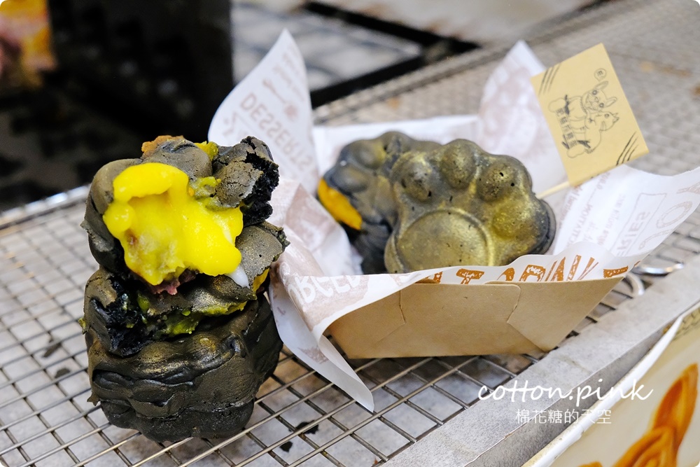 蛋黃酥雞蛋糕版！台中肥貓抓雞蛋黑金雞蛋糕中秋限定吃起來