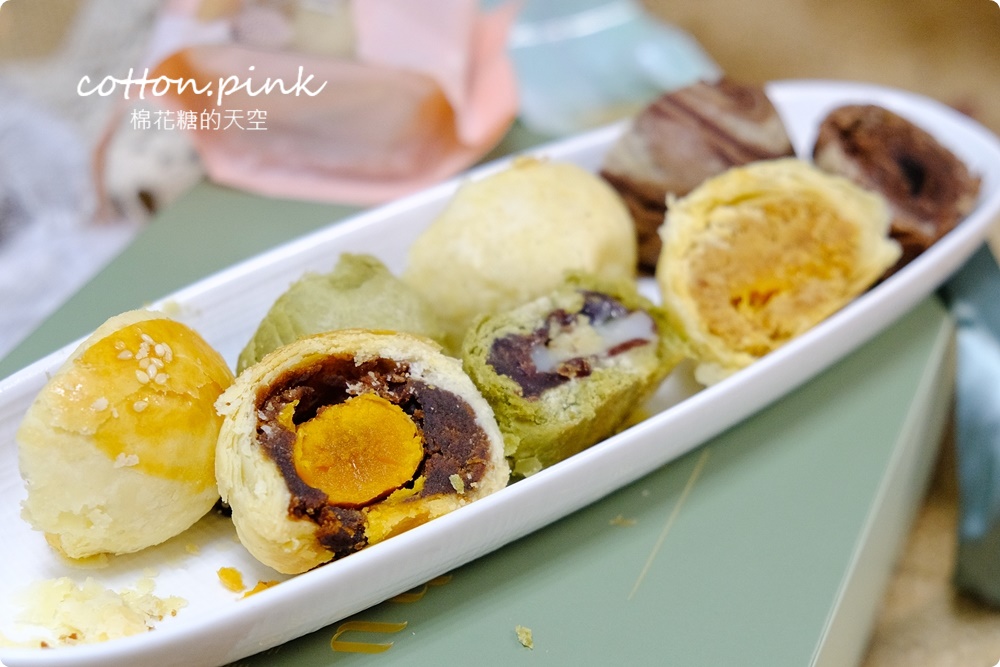 蛋黃酥雞蛋糕版！台中肥貓抓雞蛋黑金雞蛋糕中秋限定吃起來
