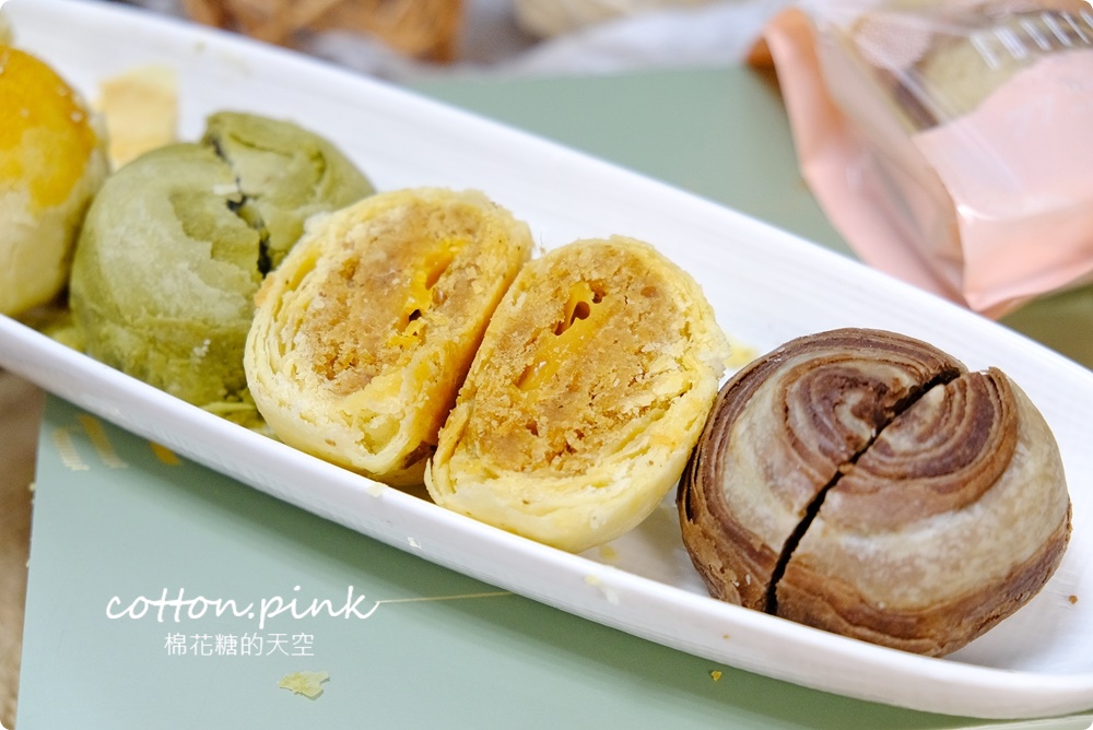 蛋黃酥雞蛋糕版！台中肥貓抓雞蛋黑金雞蛋糕中秋限定吃起來