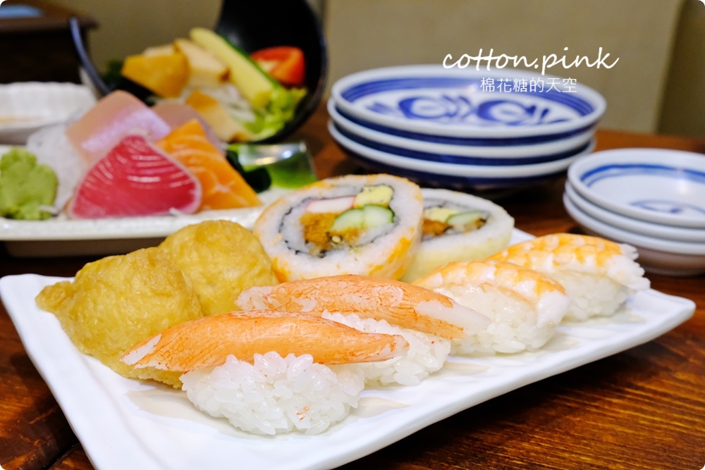 台中北屯平價日式料理超推薦！三合屋主廚套餐一次吃遍八道好料～