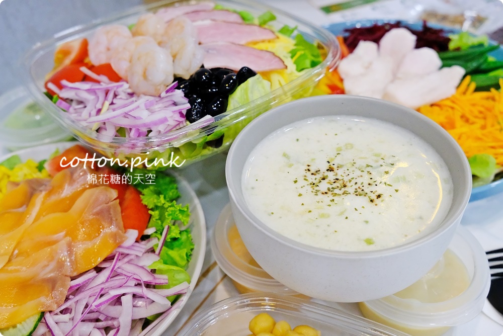 台中沙拉專賣店|優妮可獨家優格醬料搭配新鮮食材最對味！