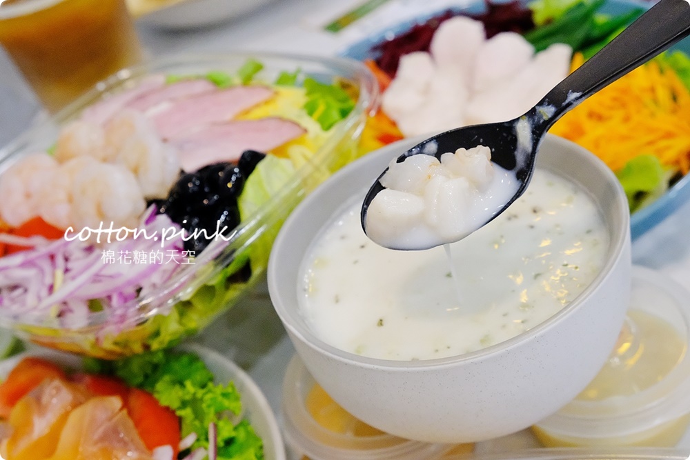 台中沙拉專賣店|優妮可獨家優格醬料搭配新鮮食材最對味！