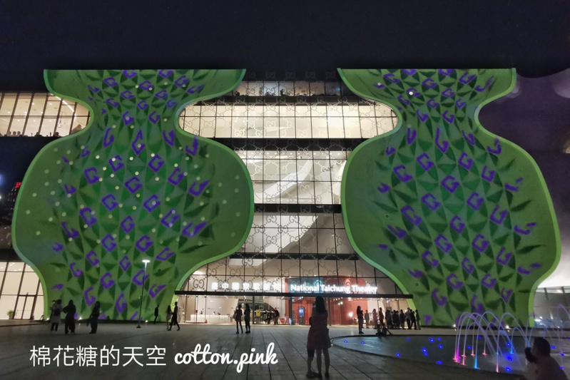 台中國家歌劇院最新GUCCI光影秀！快閃展演只到10/10