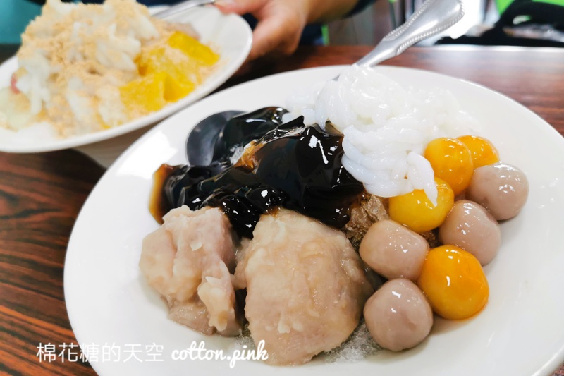 台中大里冰店推這家！福圓仔芋頭、芋圓還有自製米苔目～每日限量