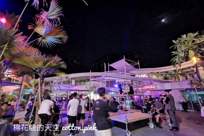 草悟廣場PARK2美食懶人包～地下室就是隱藏版大夜店！越夜越美麗