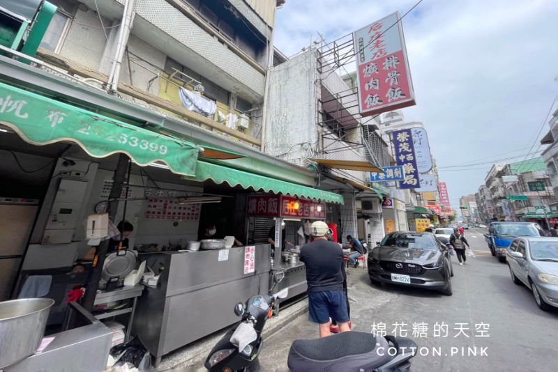 台中后庄老店排骨飯爌肉飯打開整個驚呆！排骨超大一塊～