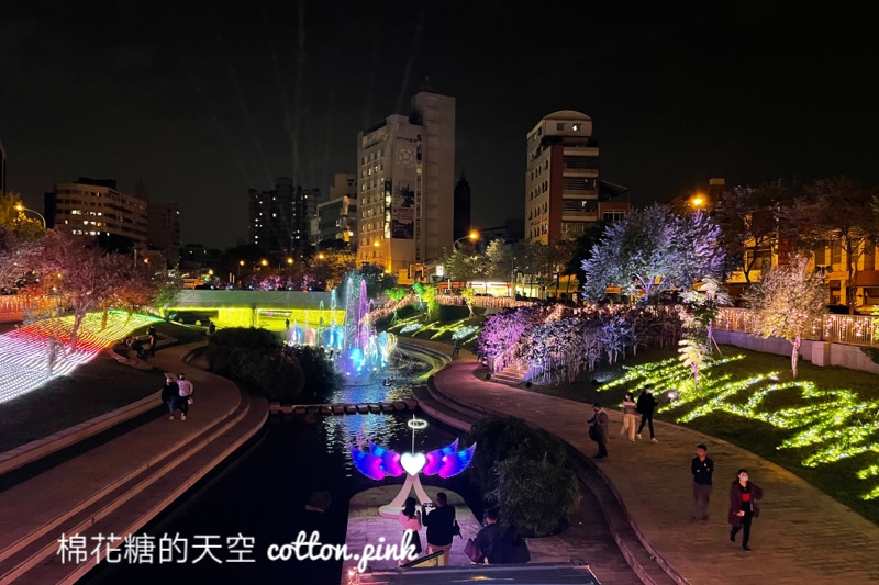 台中聖誕景點-台中好甜心動於中柳川聖誕佈置悄悄上架啦