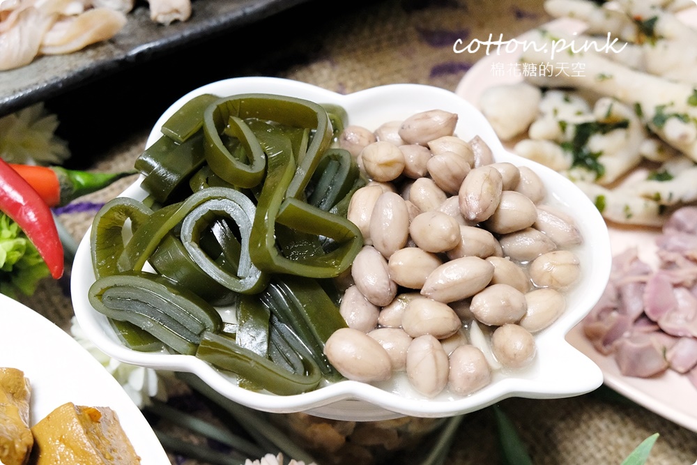 台中滷味這家很特別！少見白滷橄欖屋滷味吃得到～眷村白涼麵也大推