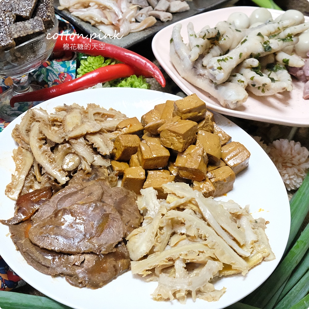 台中滷味這家很特別！少見白滷橄欖屋滷味吃得到～眷村白涼麵也大推