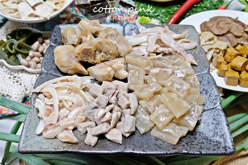 台中滷味這家很特別！少見白滷橄欖屋滷味吃得到～眷村白涼麵也大推