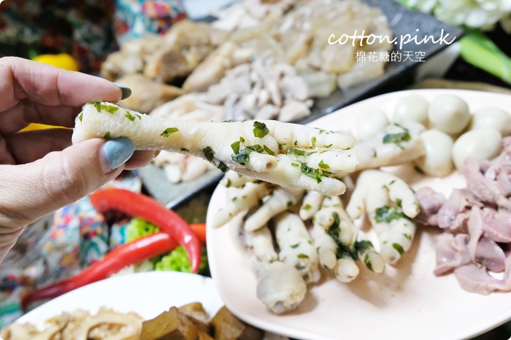 台中滷味這家很特別！少見白滷橄欖屋滷味吃得到～眷村白涼麵也大推