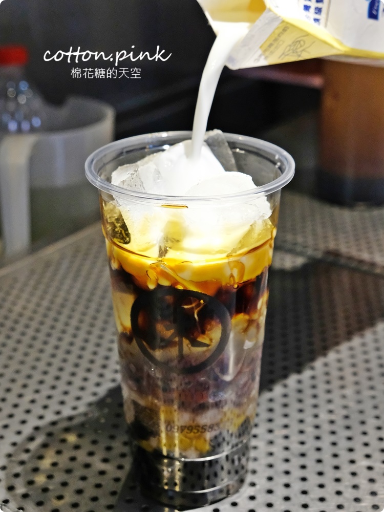 台中飲料推薦｜阿沐手作茶自創好料必點～大推全鮮奶七種配料任選