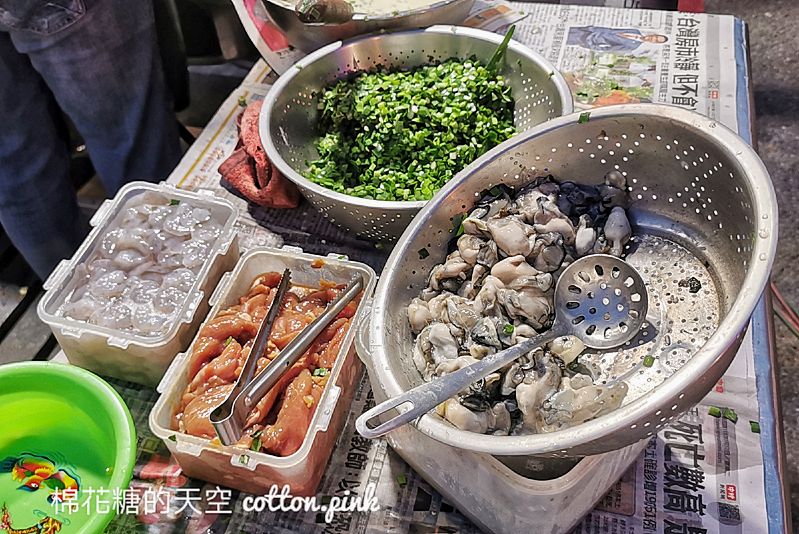 台中頭家厝夜市好攤推推-申蚵嗲炸粿還有肉嗲、蝦仁嗲