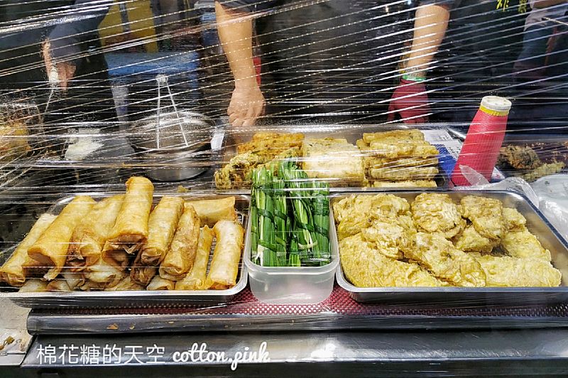 台中頭家厝夜市好攤推推-申蚵嗲炸粿還有肉嗲、蝦仁嗲