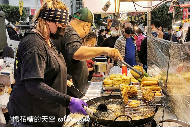 台中頭家厝夜市好攤推推-申蚵嗲炸粿還有肉嗲、蝦仁嗲