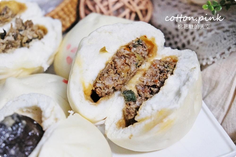 台中豐原阿宗手工肉包口味多！超大蔥花捲、爆餡芋泥捲、包子饅頭都必吃