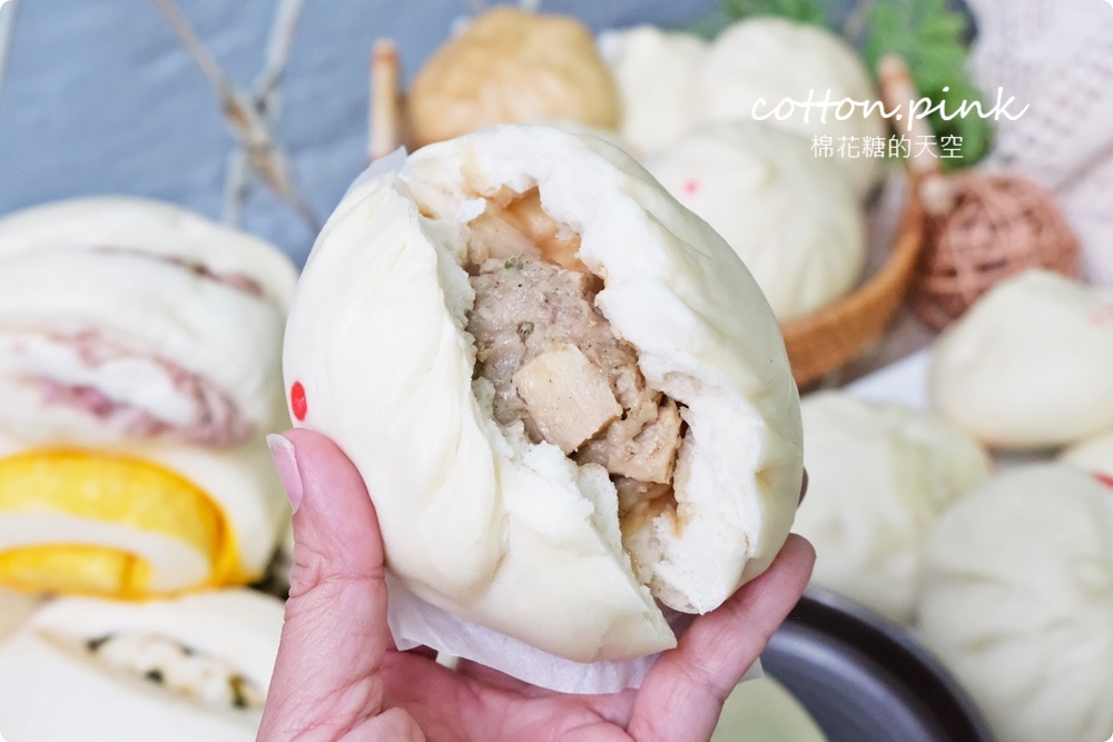 台中豐原阿宗手工肉包口味多！超大蔥花捲、爆餡芋泥捲、包子饅頭都必吃