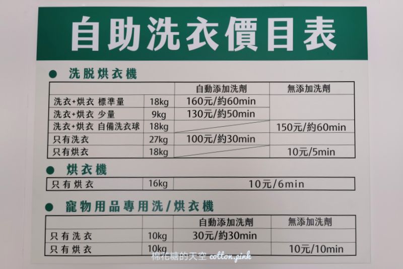 台中第一家自助洗衣7-11小七開幕啦！還有寵物洗衣烘衣機
