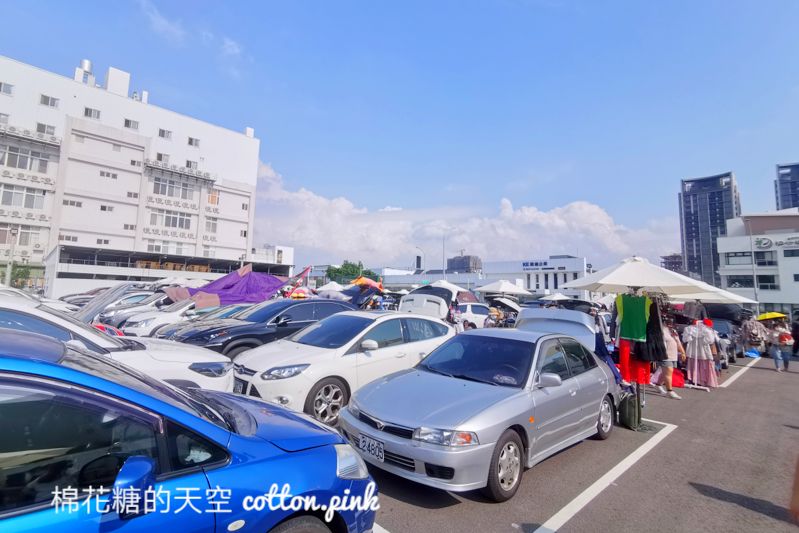 台中二手市集|停車場排滿車竟然是漾市集！後車廂市集銅板價超好買