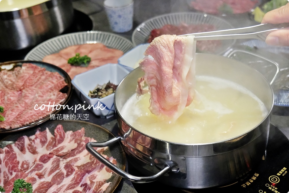 超神秘！台中火鍋一潤鮮切鍋物和牛現切～創意桌邊料理必點